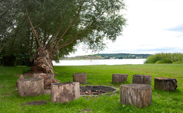 Innenansicht der Gästehäuser auf dem Mühlenberg